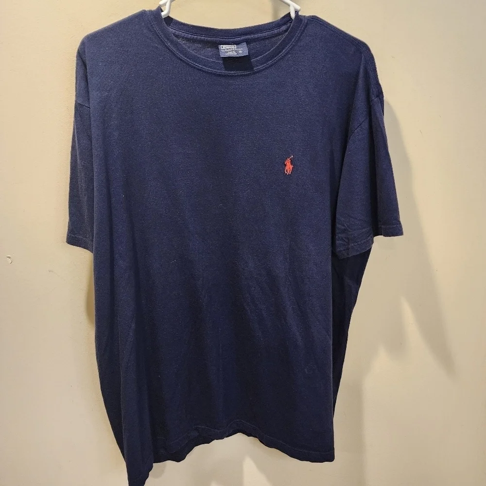 Polo by Ralph Lauren Men's Navy Blue Short Sleeves Tshirt Size M